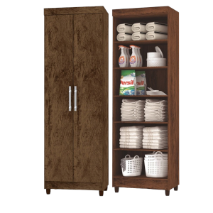 Armario Multiuso - 10045 Imbuia Rustico
