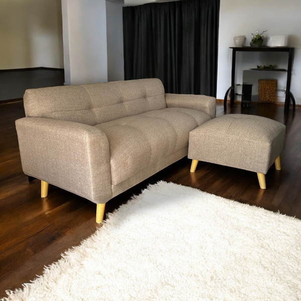 Sofa Nordico + Isla Melisa Repele Liquidos - Imagen 2