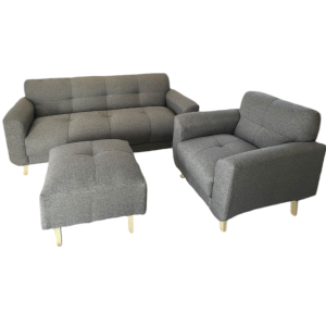 Juego De Living Nordico Melisa Repele Liquidos