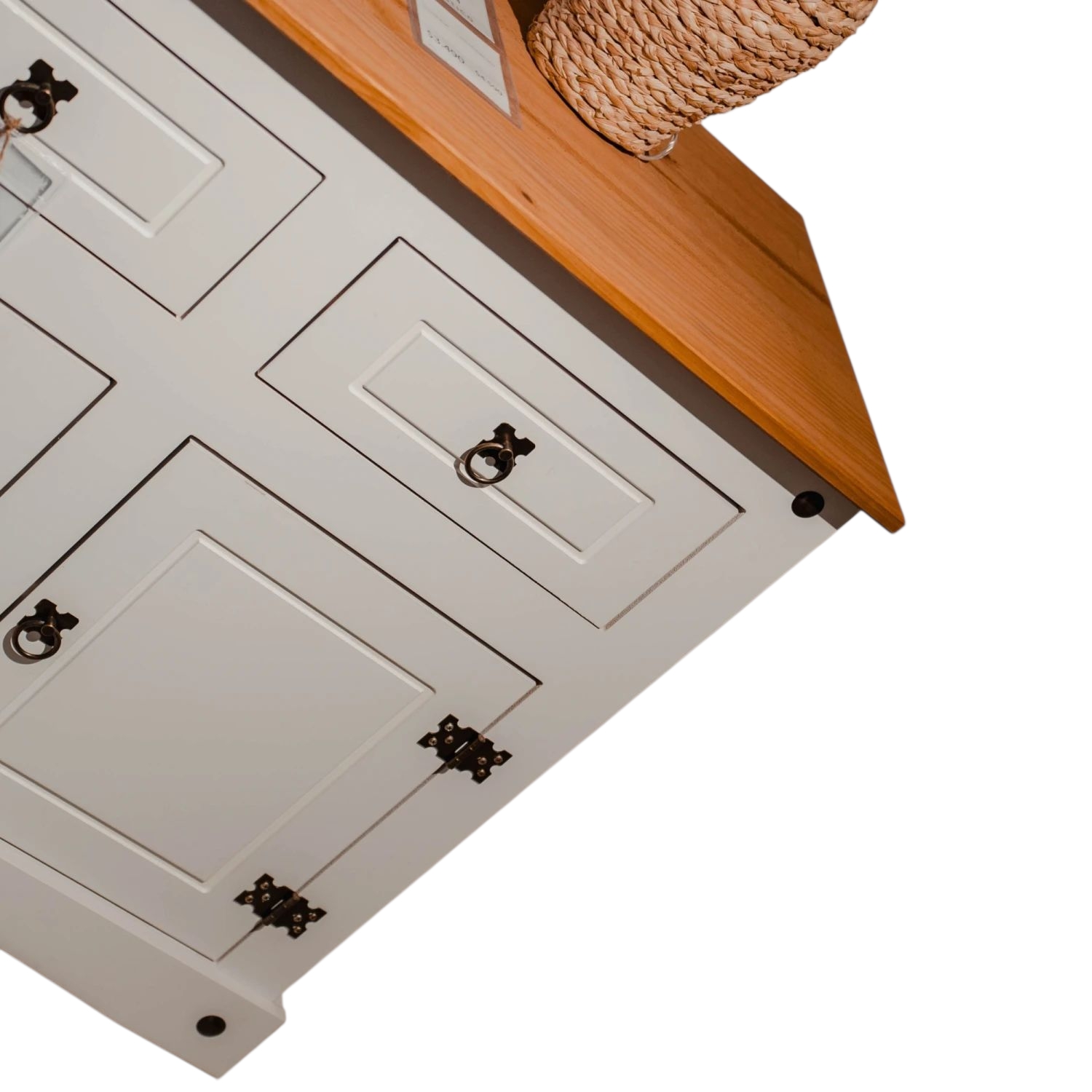 Aparador 3+3 Linea Mexicana MEX011 Blanco - Imagen 3