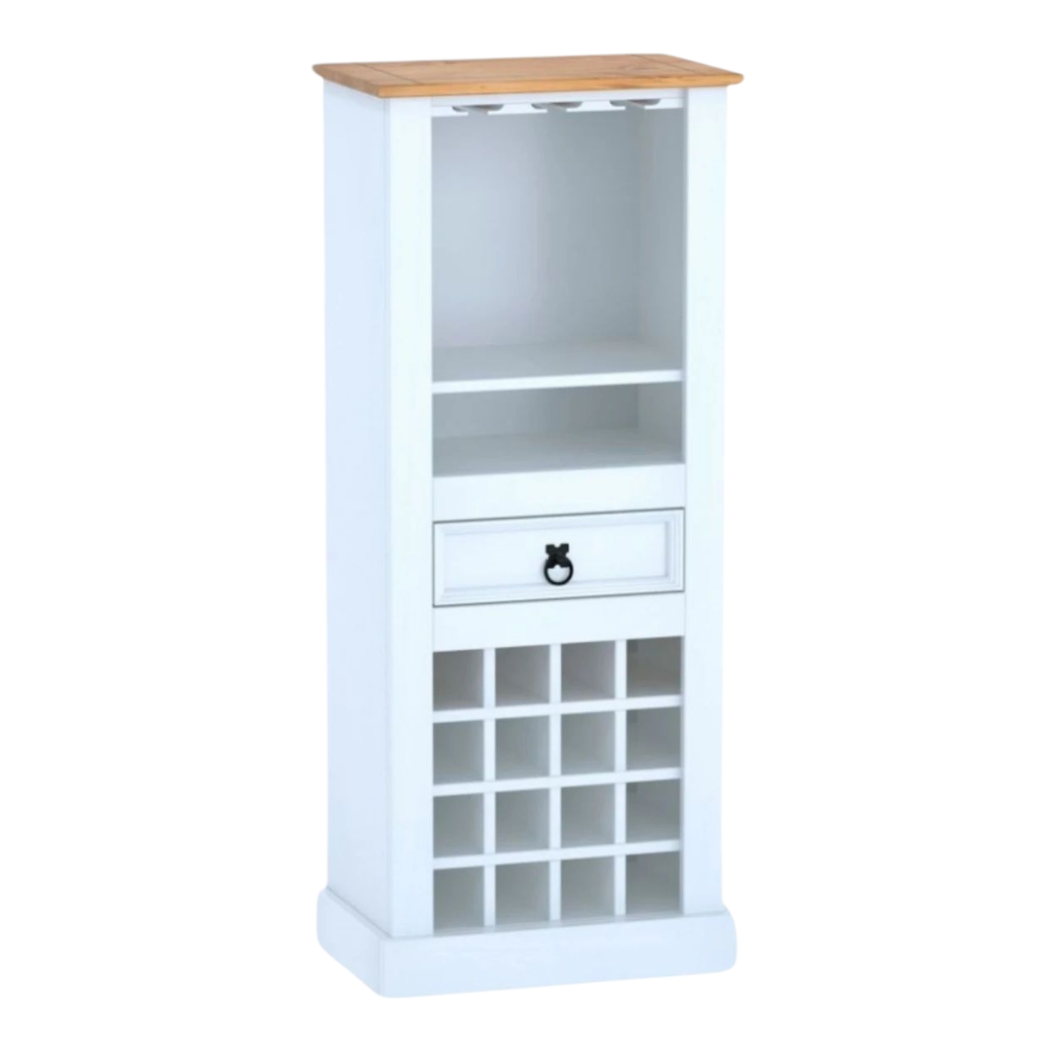 Bar Botellero Línea Mexicana MEX050 blanco