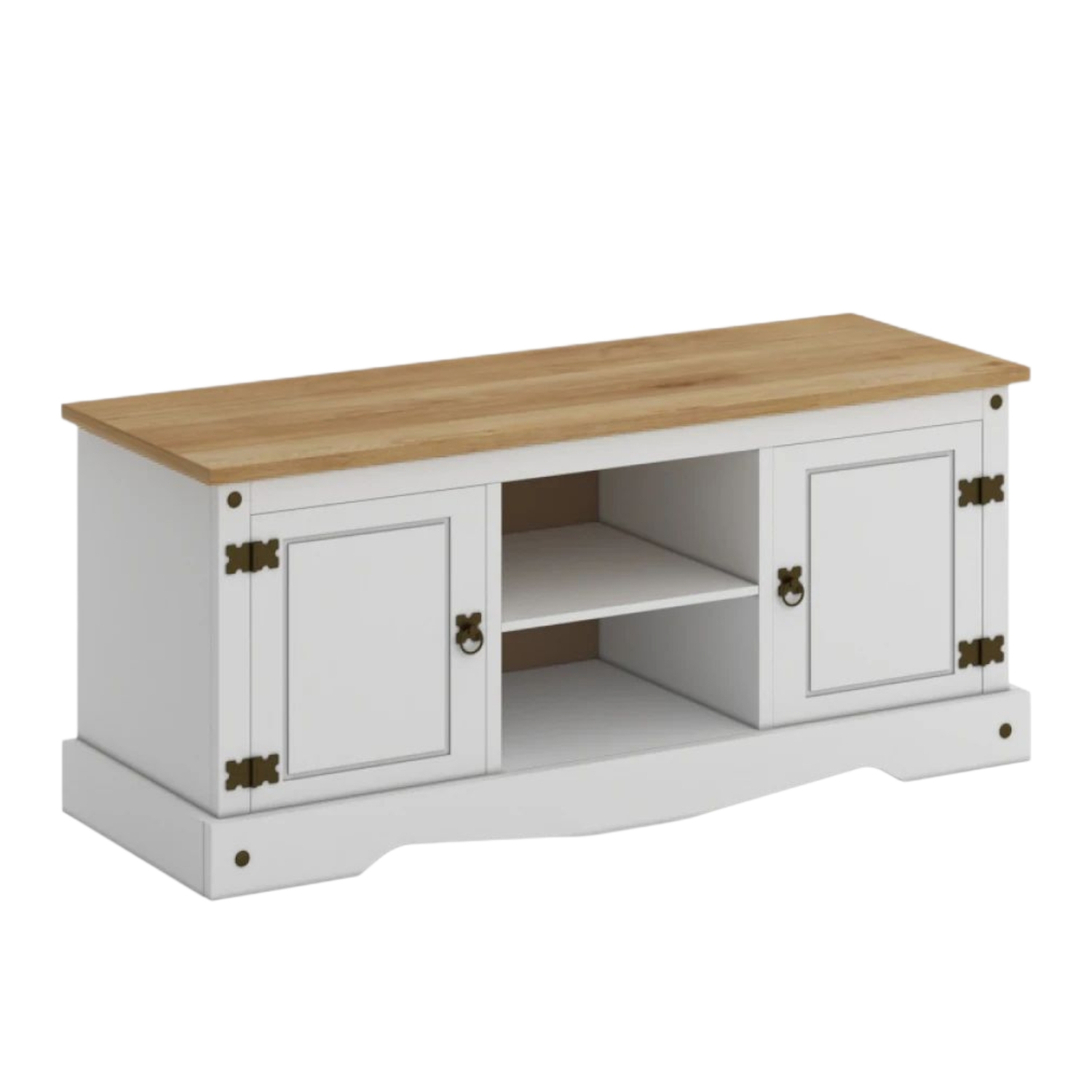 Rack 2 Puertas 160cm Línea Mexicana MEX051 - Blanco