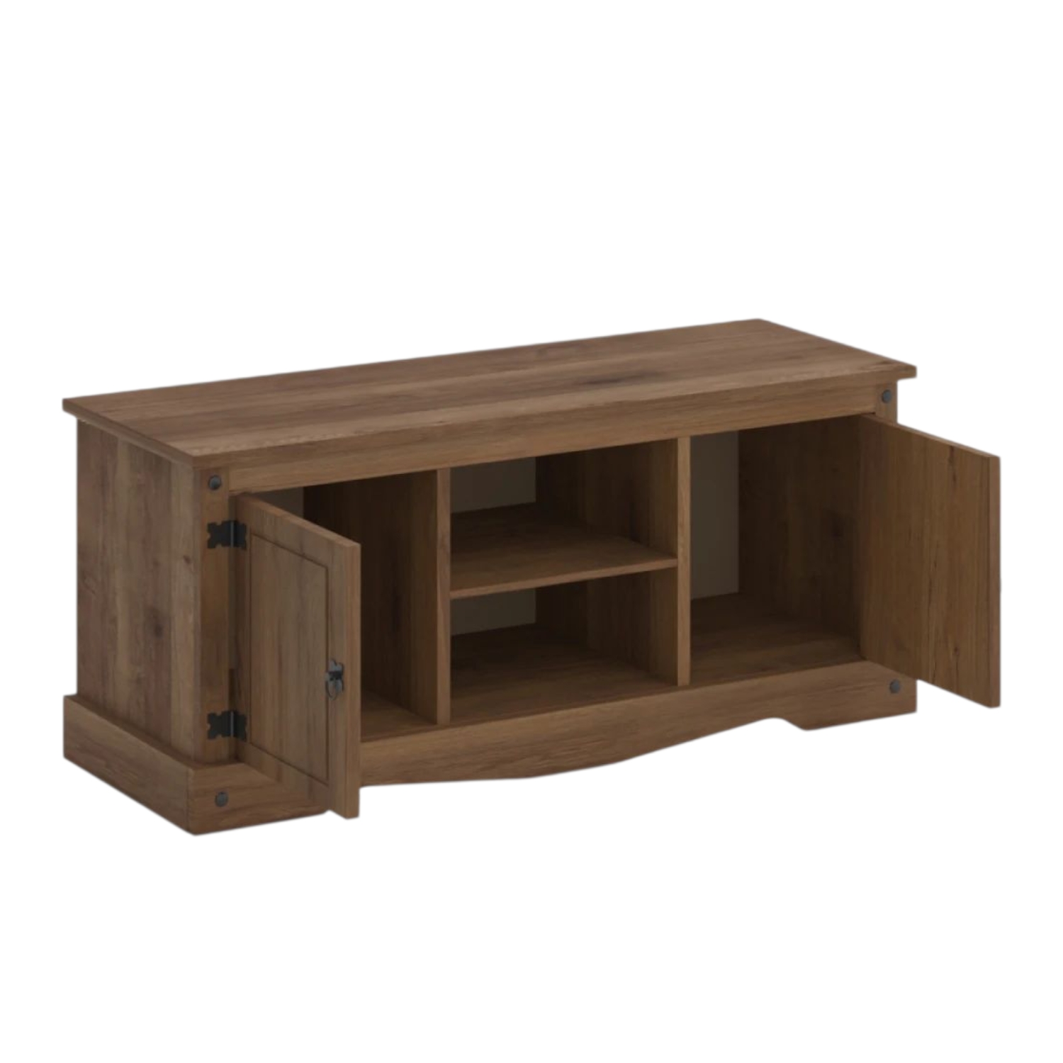 Rack 2 Puertas 160cm Línea Mexicana MEX051 - Nogal - Imagen 2