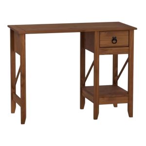 Escritorio 1 Cajón Línea Mexicana Mex042 Nogal