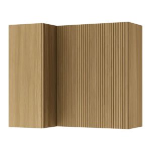 Aereo Esquinero 92cm Linea Rainha 4150 Nogal