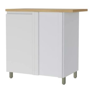 Esquinero 1 Puerta 92cm Linea Rainha 500739 Blanco