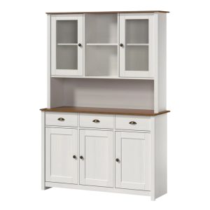 Cristalero 5P+3C Linea Colonial Blanco/Freijo 3433BF