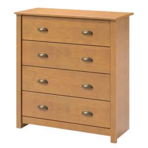 Comoda 4 Cajones Linea Colonial Freijo 3421F