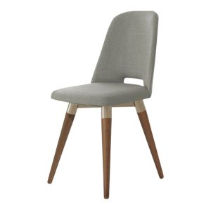 Silla Giratoria Selina Mónaco - Gris