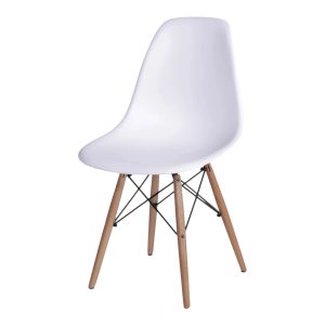 Silla Eames DKR Blanco
