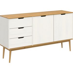 Aparador 2 Ptas. 3 Caj. Linea Nordica Blanco 3408RB