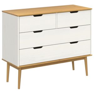 Comoda 4 Caj. Linea Nordica Blanco 3402RB