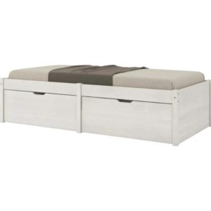 Cama Beauty Con Cajones 90x190 Blanco 88 Linea Funcional