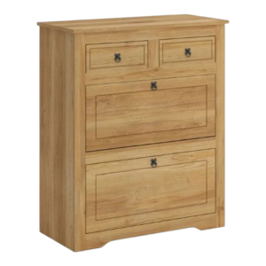 Comoda Zapatera Linea Mexicana Mex033 Natural