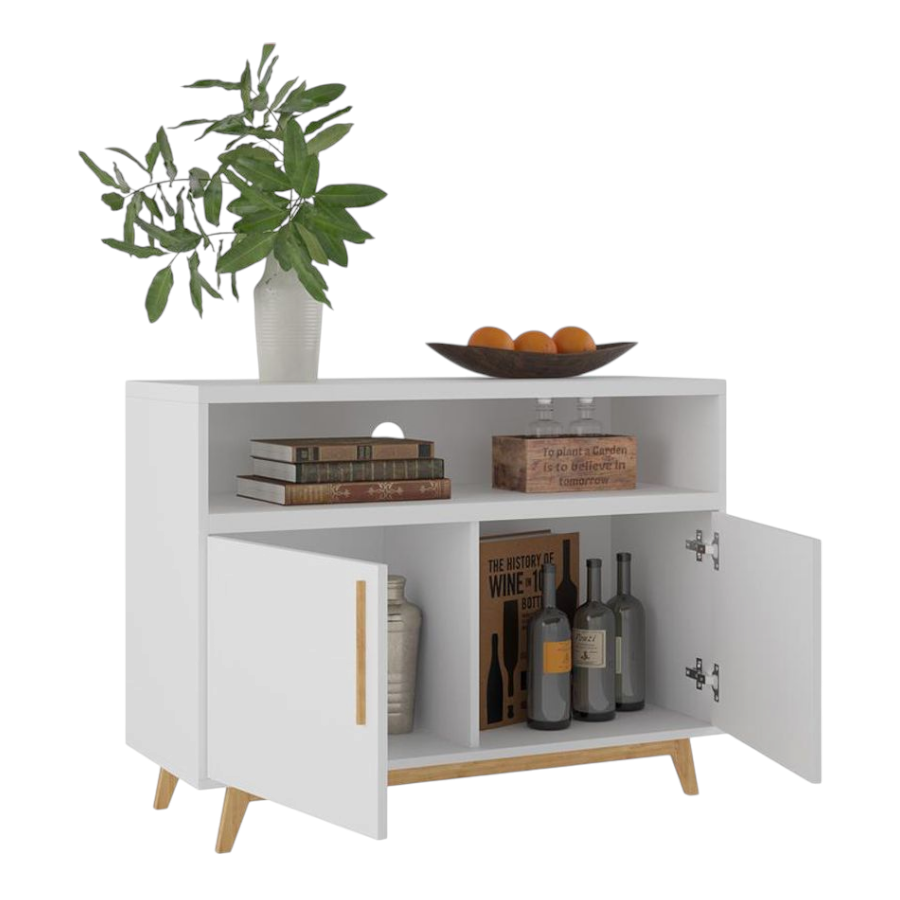 Aparador Multiuso H02 Negro - Imagen 3