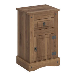 Mesa De Luz 1P + 1C Linea Mexicana Nogal 2886