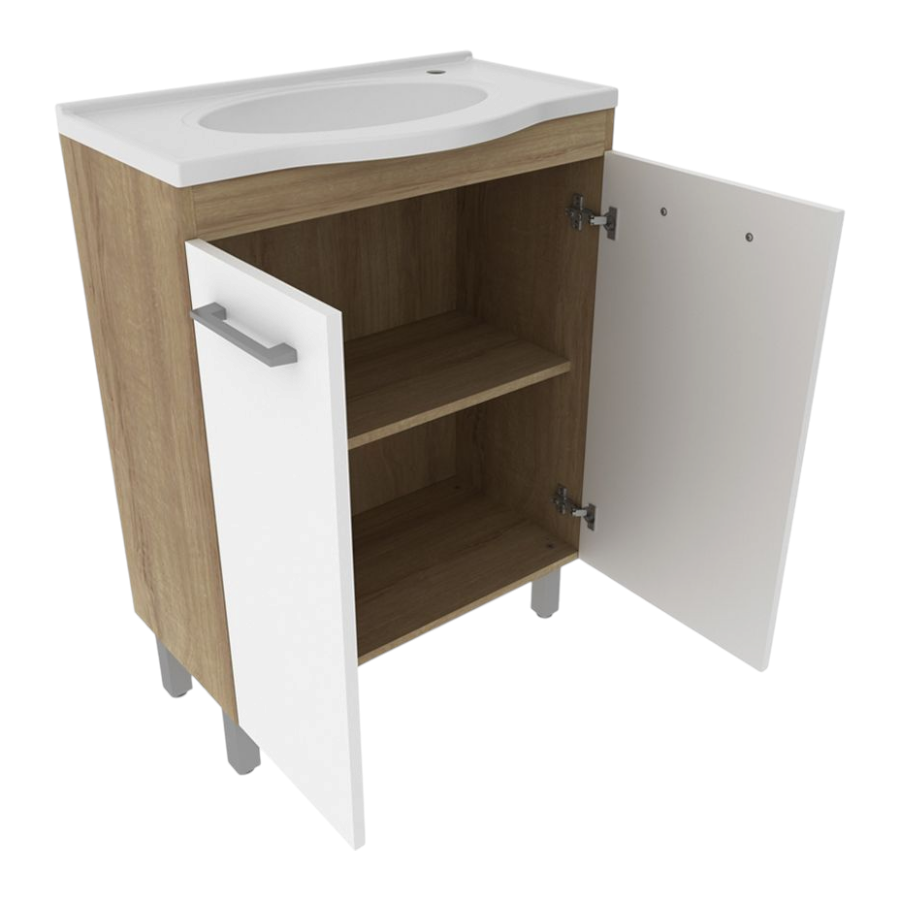 Armario De Baño Con Mesada BN3650 - Imagen 2