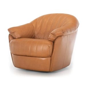 Butaca Paris 100% Cuero Camel