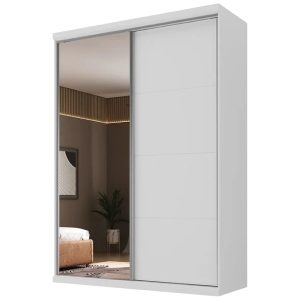 Ropero 2 Puertas Corredizas South Plus Blanco 94200