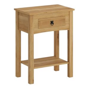 Mesa de Luz 1 Cajón Línea Mexicana - MEX035 natural