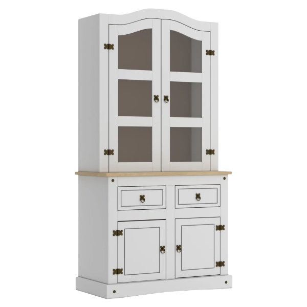 Modular Cristalero 4P+2C Linea Mexicana - MEX008 Blanco