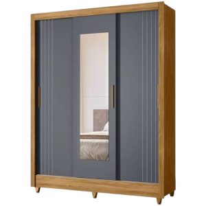 Ropero Bolivia Freijo / Gris