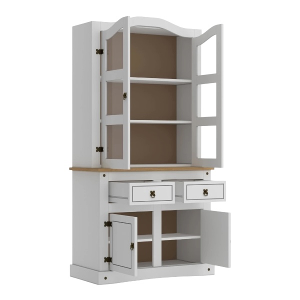 Modular Cristalero 4P+2C Linea Mexicana - MEX008 Blanco - Imagen 2