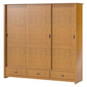 Ropero 3P Corredizas Linea Colonial Freijo 3426F