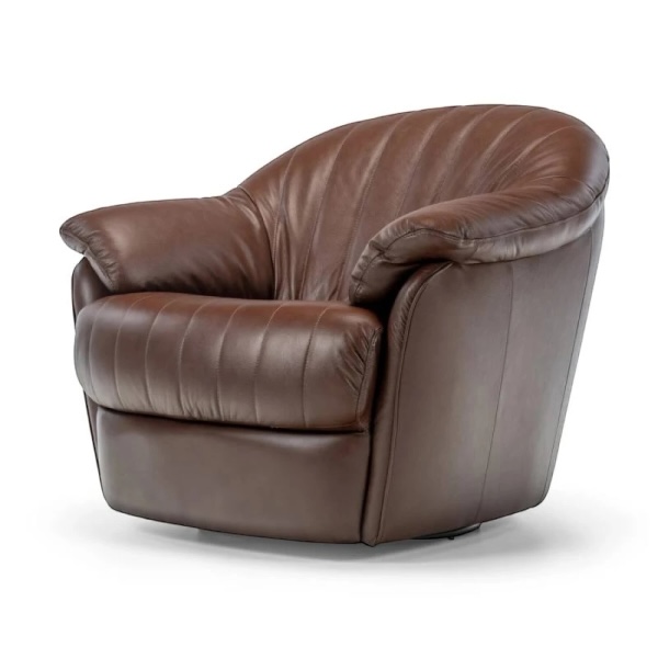 Butaca Paris 100% Cuero Caramelo