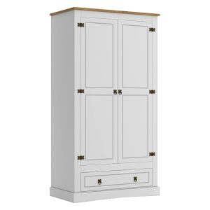 Ropero 2 Puertas Linea Mexicana MEX030 Blanco