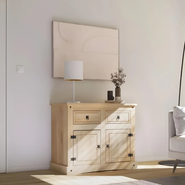 Aparador 2+2 Linea Mexicana Mex010 Natural - Imagen 3