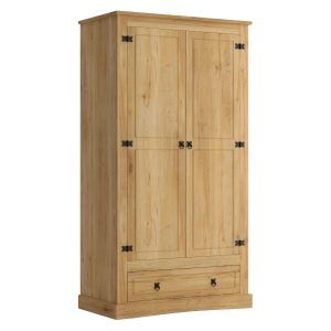 Ropero 2 Puertas Linea Mexicana MEX030 Natural