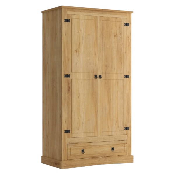 Ropero 2 Puertas Linea Mexicana MEX030 Natural