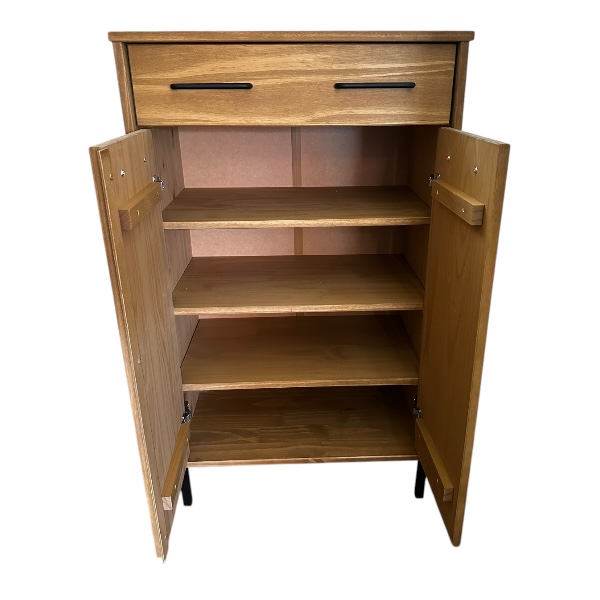 Zapatera 2 Puertas 1 Cajon Linea Industrial - Imagen 2