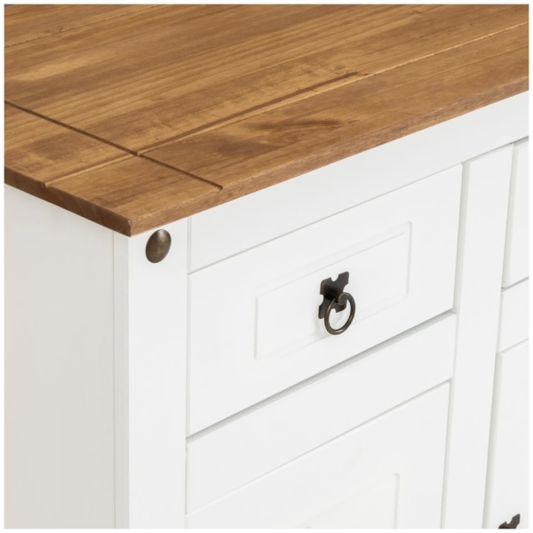 Aparador 2+2 Linea Mexicana Mex010 Blanco - Imagen 4