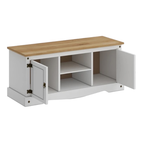 Rack 2 Puertas Linea Mexicana MEX004 Blanco - Imagen 2