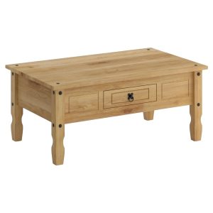 Mesa De Centro 1 Cajon Linea Mexicana - MEX070 natural