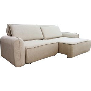 Sofa Cama 3 Cuerpos Tarsila Lino Beige