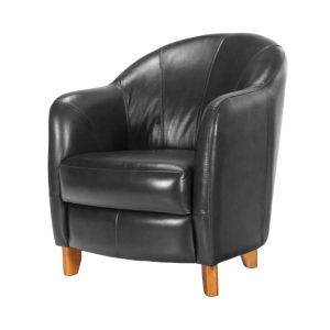 Butaca 100% Cuero Nova Negro