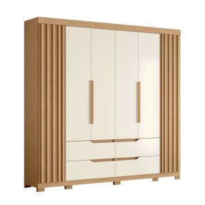 Ropero 6 Puertas 4 Cajones Doble Casal