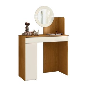 Tocador Espejo Led Aurea Marrón