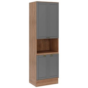 Armario Cocina Americana 1 Horno Nogal/Titanio 261731890