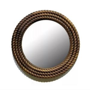 Espejo Tipo Cuerdas De Resina