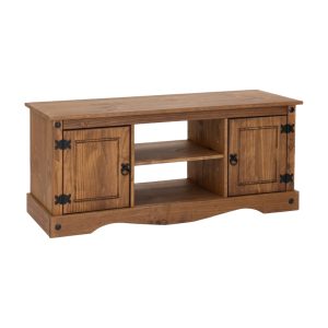 Rack 2 Puertas Línea Mexicana MEX004 Nogal