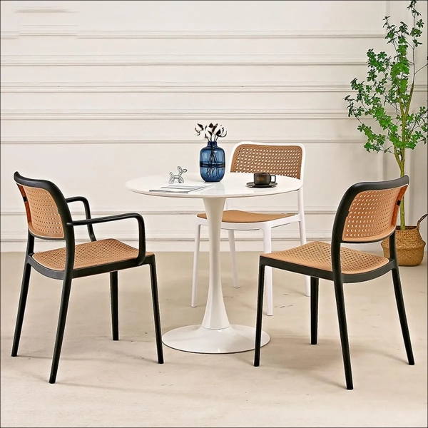 Silla Ratán Clásica Negro - Imagen 3