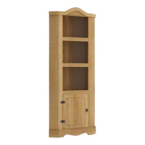 Librero Esquinero Línea Mexicana MEX014 natural