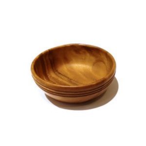 Bowl Redondo Madera 15x15x5