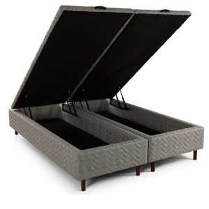 Box Baul Queen Premium Gris