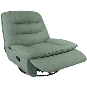 Sillón Recliner Giratorio Mecedora Atlas - Verde