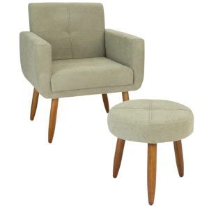 Butaca Havana + Puff Verde